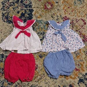 Basic Editions Nautical and Summer Shorts Sets